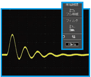 SMA:ON 时 宽=±3pts